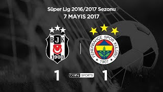 Beşiktaş 1  1 Fenerbahçe  Maç Özeti  201617 [upl. by Eustis]