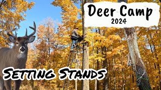 Deer Camp 2024 Time to hang Stands [upl. by Rimaj959]