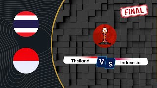 🔴Live Streaming  Final Piala AFF U19 2024  Thailand U19 vs Indonesia U19  Full Match [upl. by Lletnwahs]