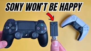 I Tried the BLACKPILL PS4 to PS5 Controller Converter [upl. by Ronnie]