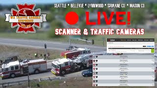 EP 2 LIVE Traffic Cameras PulsePoint Fire Scanner in WA [upl. by Mayworm700]