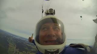 Parachute Relative Flying with Multiple camera angles over Tonsberg Norway [upl. by Estes]