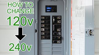 How to NOT change a 120v to 240v outlet  Handyman [upl. by Linskey847]