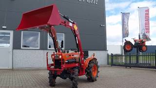 Kubota B7001 4wd  Voorlader [upl. by Downes]