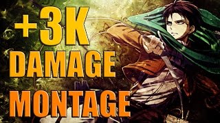 3K DAMAGE MONTAGE AoTTG  ANQUS [upl. by Remle490]