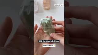 Pill Cutting Mini Box 🤩 shorts gadget gadgets [upl. by Bernice]