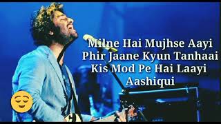 Milne hai mujhse aayi Full Audio Lyrics [upl. by Sension]