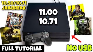 PS4 9031001105010711100 Jailbreak with GoldHEN How to jailbreak PS4 1071 [upl. by Uella]