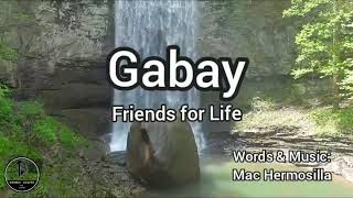 quotGABAYquot KARAOKE Version of Mark Hermosilla of Friends for Life gabay gospel religious foryou [upl. by Ahsiemaj21]