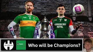 GLEN OR BRIGIDS 🏆 PREVIEW  WHO WILL BE CHAMPIONS 💪 An Cluiche Seamus Brady amp Gaelic Statsman [upl. by Merrili729]