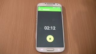 Samsung S4 CyanogenMod Voice Type custom Alarm Screen [upl. by Ziom]