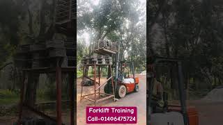 Forklift Training Center  Ashulia Dhaka forklift forklifttraining [upl. by Weisman]