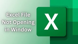 Fix Microsoft Excel Is Not Responding Starting Or Opening On Windows 11 [upl. by Limaa]