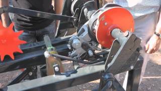 Bale Knoting Demo Machine [upl. by Niwrehs979]