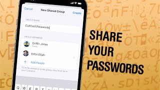 How to Share Passwords on iPhone in iOS 17 [upl. by Zakarias]