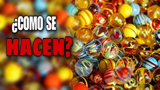 🔔 COMO se HACEN las CANICAS de VIDRIO de colores  COMO se FABRICAN MILLONES de CANICAS al DÍA [upl. by Holihs]