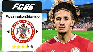 FC 25 ACCRINGTON STANLEY CAREER MODE  7 UEFA CONFERENCE [upl. by Adnawyt]