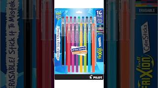 Pilot FriXion ColorSticks Erasable Gel Ink Pens writinginstruments [upl. by Derrick902]