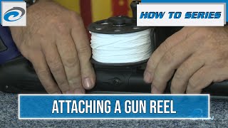 Rob Allen  How To Series  Attaching A Gun Reel [upl. by Aslin]