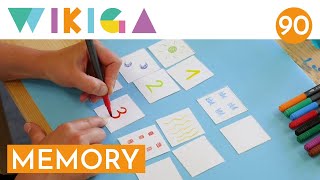 FARB amp MENGENMEMORY  WIKIGA  Wie im Kindergarten [upl. by Edlin]