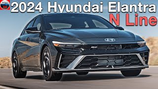 NEW 2024 Hyundai Elantra N Line  REVEALED exterior amp interior [upl. by Hniht436]