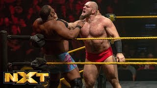 Keith Lee vs Lars Sullivan WWE NXT Nov 28 2018 [upl. by Aiveneg]