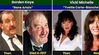 Allo Allo 1982 Cast Then and Now 2024 [upl. by Nnahtur498]