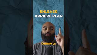 Enlevez larrièreplan facilement sur Capcut 👌 [upl. by Rodger]