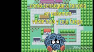 Cómo conseguir a tangela en pokemon verde hoja y rojo fuego [upl. by Enilekcaj468]