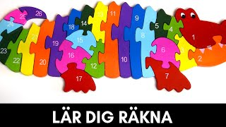 Lär Dig Räkna från 126  Siffror  Lek med Barnens ABC  Utbildande Barnprogram [upl. by Adnalu]