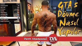 GTA 5 Dövme Nasıl Yapılır [upl. by Naimaj625]