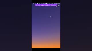 How to export code in Webflow [upl. by Akimyt]