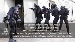 INTERPOL Drug Opperation Operation Lionfish [upl. by Oiretule]