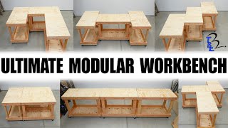 Ultimate Modular Workbench A Design for Everyone [upl. by Caesaria]