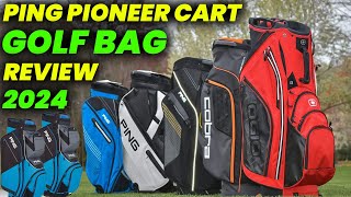 Ping Pioneer cart golf bag review 2024 Lightweight Stylish and Functional [upl. by Valenba]