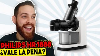 DESCUBRE la Licuadora de Prensado Philips hr1888 ▶Análisis Ventajas y Desventajas◀ [upl. by Einra]