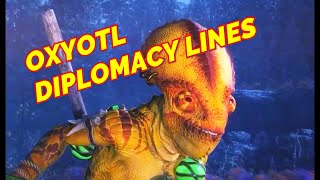 Oxyotl Diplomacy Lines Total War Warhammer 2 [upl. by Arta]