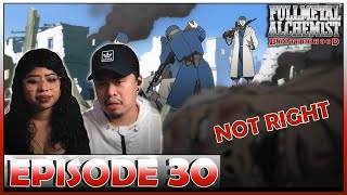 quotThe Ishvalan War of Exterminationquot FullMetal Alchemist Brotherhood Episode 30 Reaction [upl. by Ellehcram]