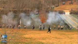 Battle of Fredericksburg Reenactment  Sentry Box Historic Home [upl. by Eruot]