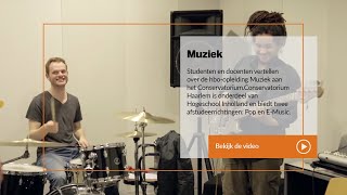 Inholland  Muziek Studenten en docenten over Conservatorium Haarlem [upl. by Niamreg]