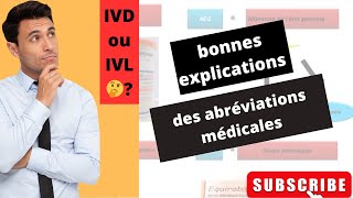 Comment bien comprendre les abréviations médicales en 2023الاختصارات الطبية [upl. by Elocaj]