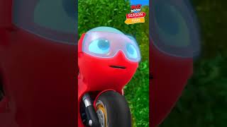 Ricky Slows Down  Ricky Zoom Motorcycle Cartoons HD shorts fypシ゚ fyp rickyzoom [upl. by Aiciram]