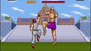 Ryu vs Sagat  Street Fighter 1 Arcade [upl. by Bloch]