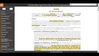 Drafting a NonDisclosure Agreement Intellectual Property Assignment [upl. by Chavey315]