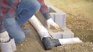 Retaining Wall Drain Pipe Installation Discussion [upl. by Violeta295]