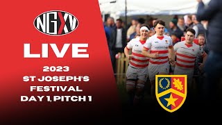 LIVE RUGBY ST JOSEPHS FESTIVAL 2023  DAY 1 PITCH 1 [upl. by Misha]