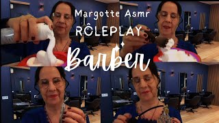 Asmr français Rôleplay quot Barber quot [upl. by Aldercy]