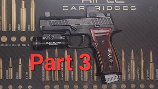 Sig Sauer P320 M18 modifications Part 3 of 4 All parts installed are listed in the description [upl. by Carma]