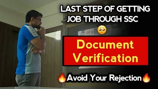 कौन कौन से कागज जरूरी होते हैं  SSC Document Verification  SSC CGL  CHSL  Selection Post [upl. by Fowle]