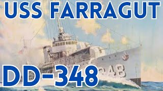 USS Farragut DD348 [upl. by Nylesaj]